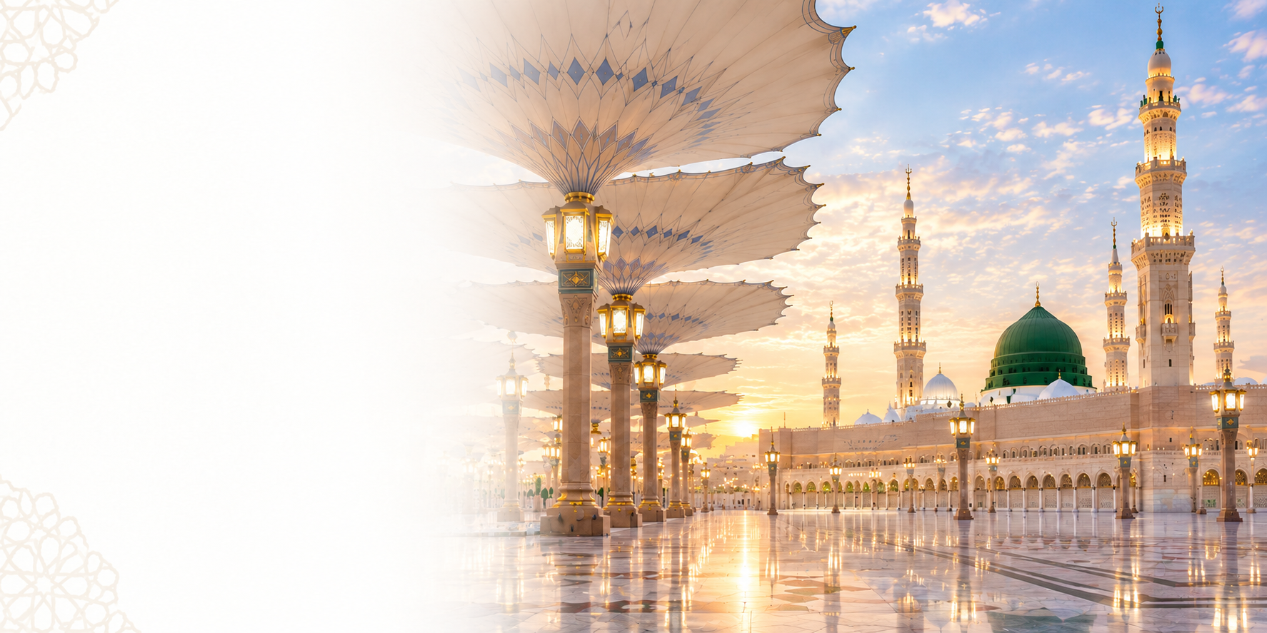 The Prophet's Mosque in Madinah