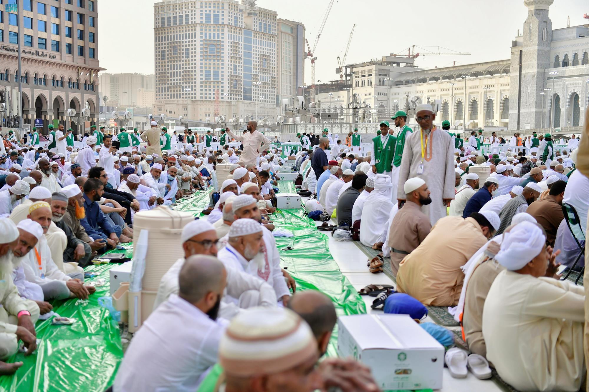 Muslims performing Umrah during Ramazan around the Holy Kaaba in Makkah